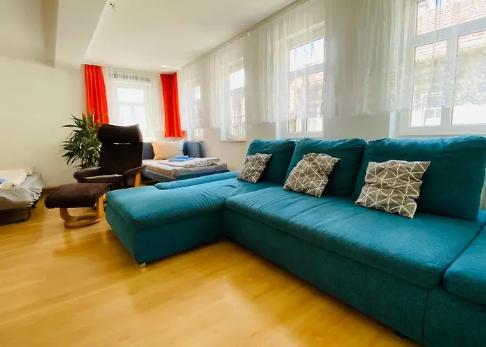 Lejlighed Quartier48 - 2 Stadtapartments Oder Ganze Haus Bis 9 Personen Suhl